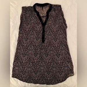 Maurices Sheer Dressy Sleeveless Tunic, Size M